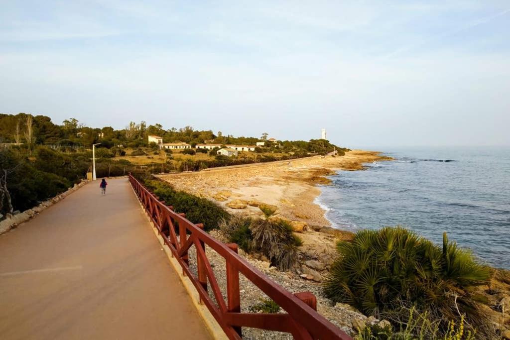 Апартаменты Casa A 5 Min De Cala Blanca Wi-Fi Garaje Piscina Alcoceber Экстерьер фото